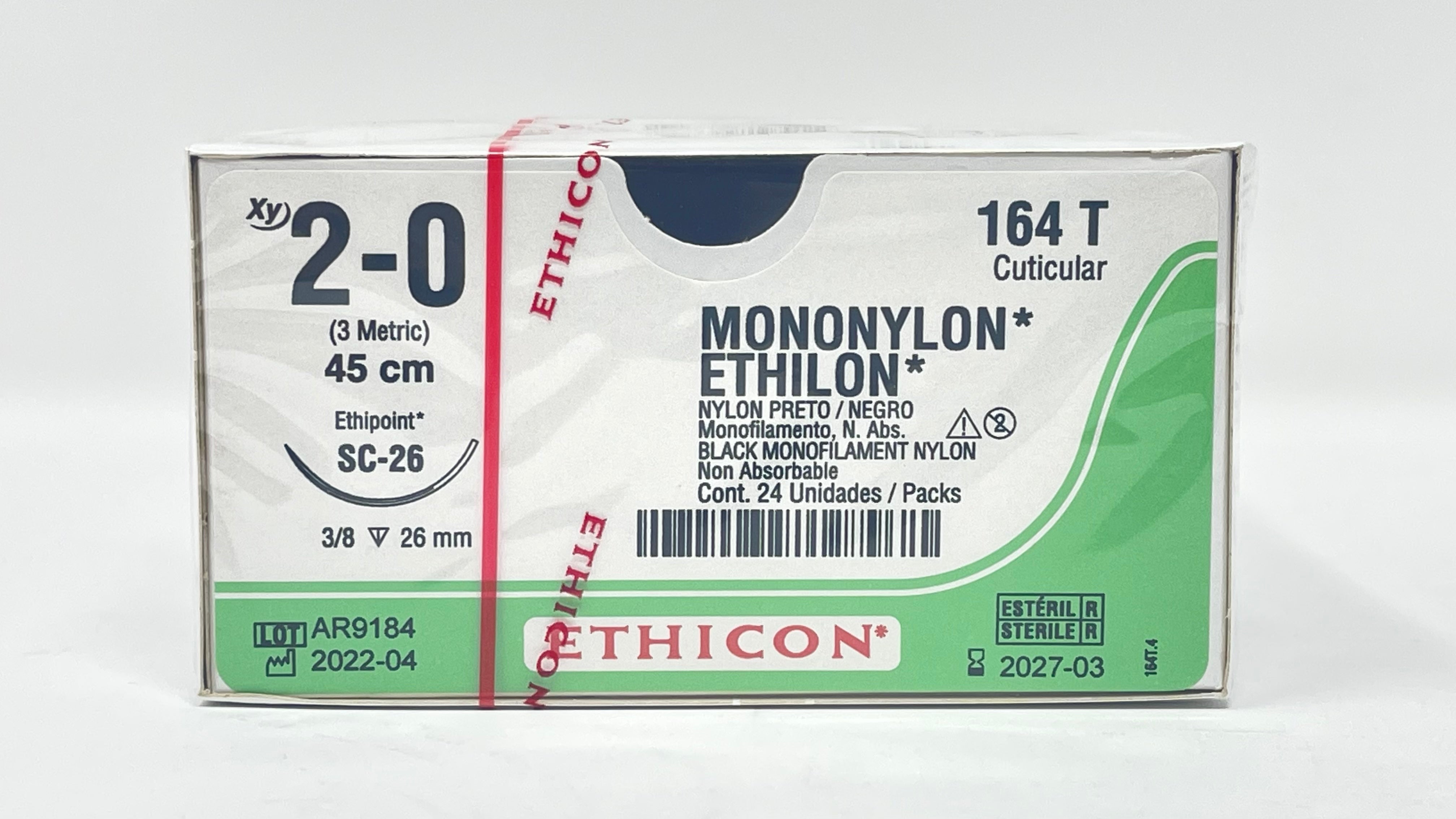 ETHILON 2-0 SC-26 164T ETHICON – DICOSA S.A.
