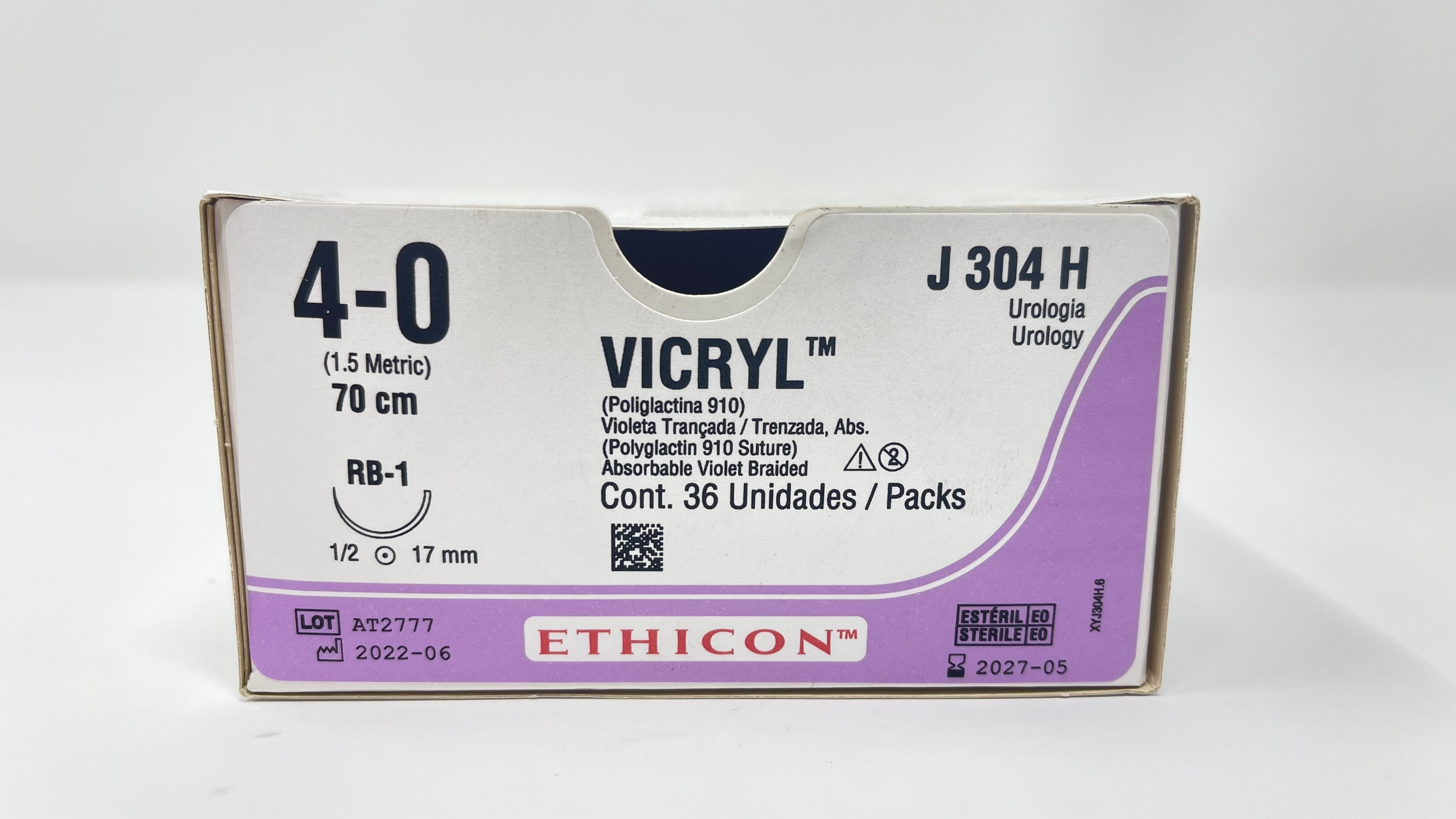 Vic Ryp VICRYL 4-0 RB-1 J304H ETHICON – DICOSA S.A.
